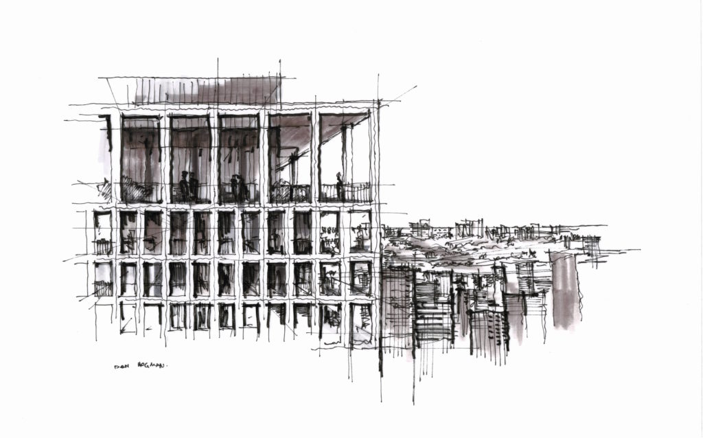 Architect Dan Hogman On Sketching Urban Life The Lx Collection